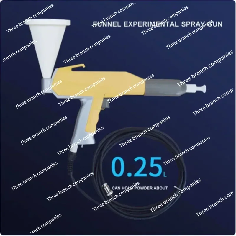 Funnel experiment double display spraying machine, special spray  for experimental proofing, small funnel  manual electrostatic