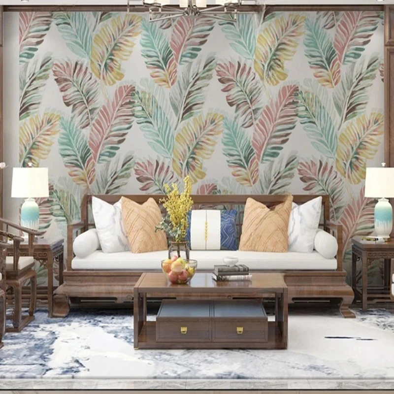 

MU8507 фото обои 3D ручная роспись скандинавский пейзаж лес фреска для гостиной спальни кабинет водонепроницаемые наклейки декор