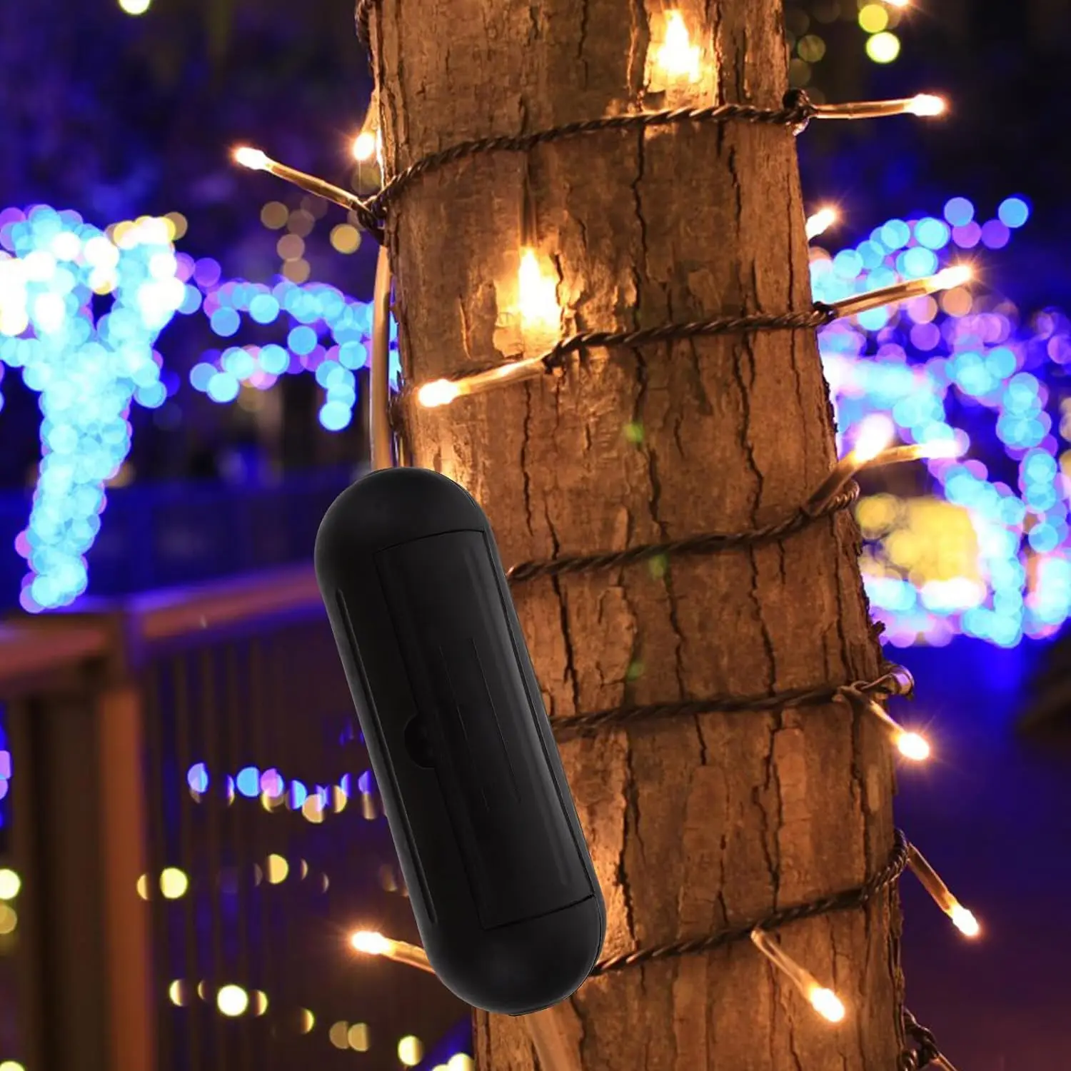 Outdoor Extension Cable Safety Cover, Waterproof Sealed and Weather Proof Electrical Connection Box Indoor and Outdoor Socket