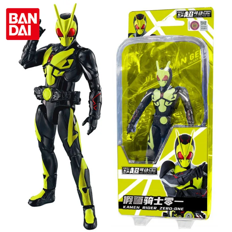 

Оригинальные фигурки Bandai Kamen Rider Zero One, супер шарниры, движущиеся Аниме фигурки, игрушки для мальчиков и девочек, детские подарки на день рождения