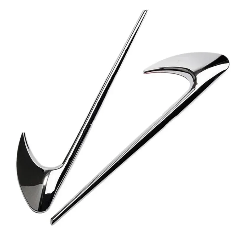 

For Mercedes Benz C E Class AMG W213 W205 2015-2021 ABS Carbon Fiber Car Side Fender Trim Sticker Car Accessorie