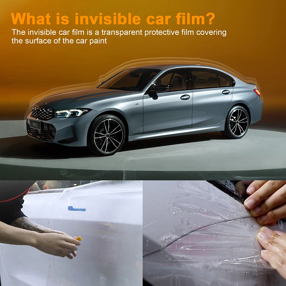 

for BMW 3 Series G20 2023 TPU Invisible Transparent Car Body Front Rear Exterior Protective Film Anti Scratch Resistant Sticker