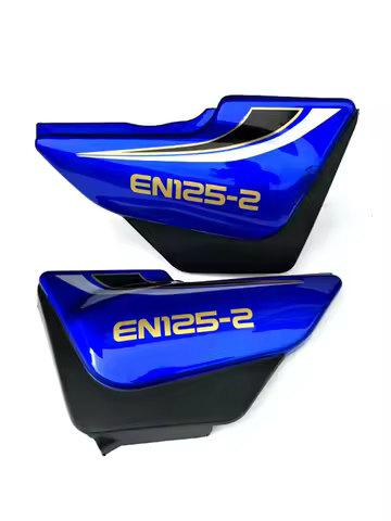For Suzuki Qingqi Haojue EN125 EN125-A EN125-2A EN 125cc Motorcycle Battery &amp; Tool Side Panels Fairing Plastic Side Body Covers