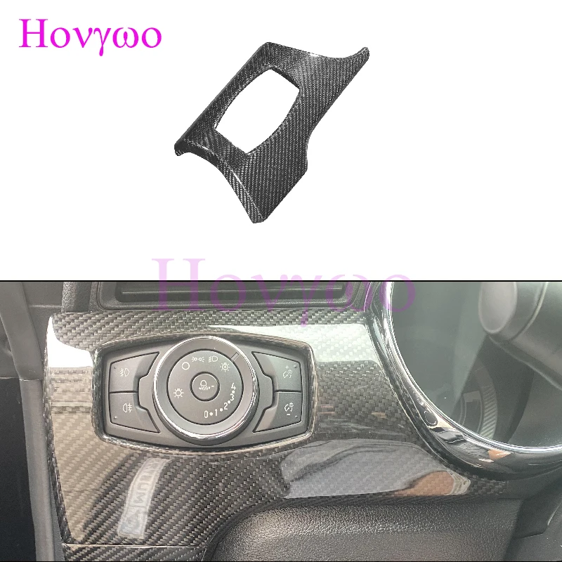 

Real Carbon Fiber Interior Dash Cover Dashboard Panel Driver Side For Ford Mustang 2015-2023