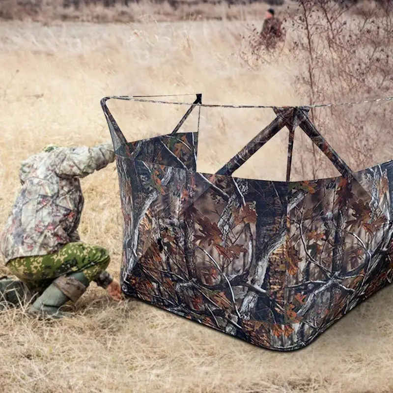 

Hunting Blind Camouflage Tent For Turkey Hunting Duck Hunting Blinds Tent Deer Blinds Tent Quick Setup For Efficient Hunting