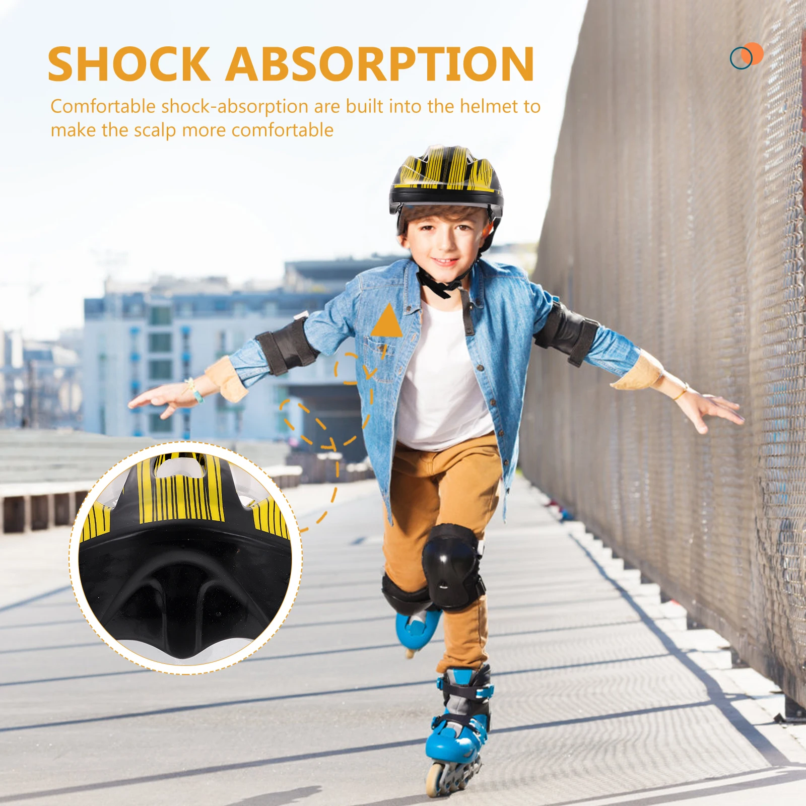 

Motorcycle Cycling Child Kids Skateboard Helmets Bike Head Protector