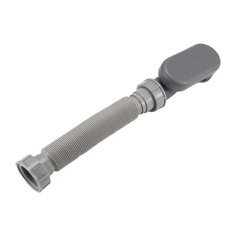 

Сливная труба для ванны ABVS серого цвета, ABS-труба для душа, плоский P-образный сифон для отдельностоящей ванны, слив для ванной комнаты