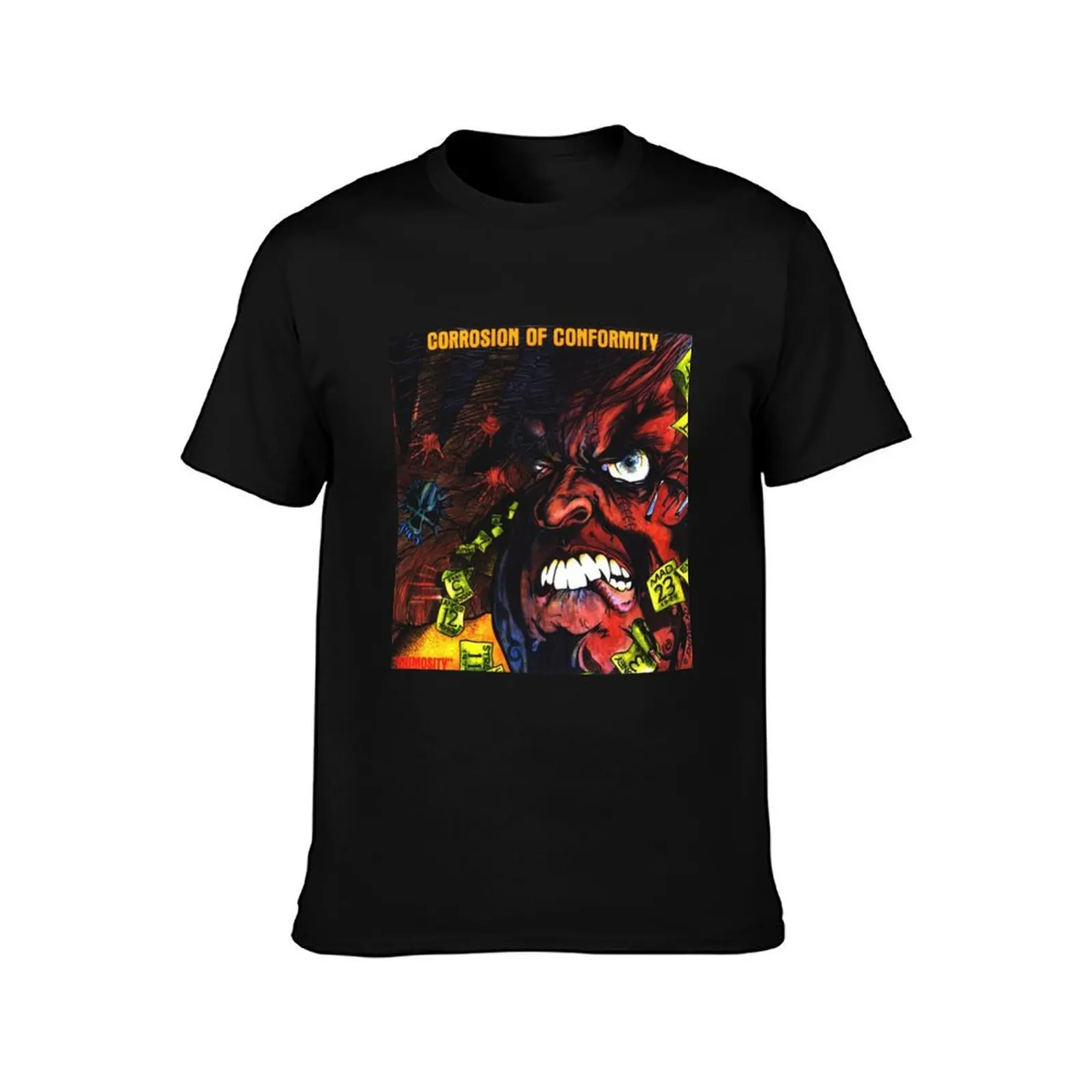 Corrosion of Conformity T-Shirt Summer Casual Cotton Tee Oversized Streetwear Tops Vintage Graphic Print Unisex Men Women