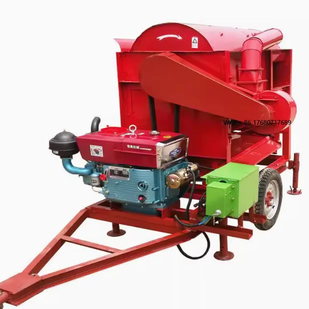 Engine Corn Sheller Farm Thresher Machine Corn Maize Thresher