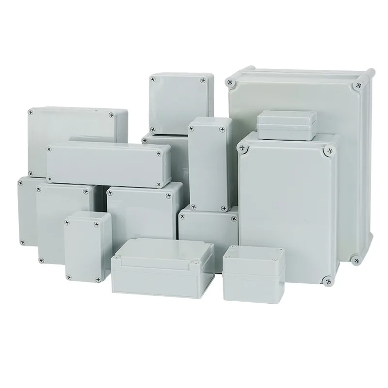 Plastic waterproof safety electrical junction box protection grade distribution box with seal