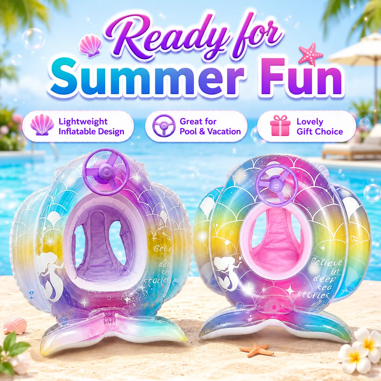 1pc-boia-inflavel-de-sereia-com-volante-assento-flutuante-de-piscina-com-concha-arco-Iris-diversao-aquatica-portatil-em-pvc