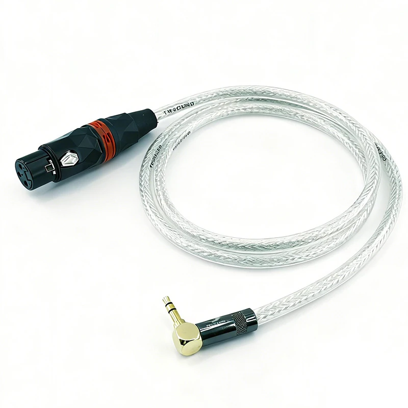 

XLR 3-Pin to 3.5mm Audio Cable 1/8 TRS Male to XLR Female Converter Cord for Phone Tablet Laptop Microphone Amplifier Mixer