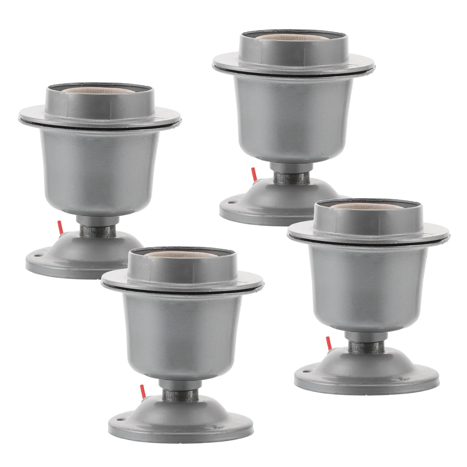 

4pcs Industrial Socket E27 Vintage Bulb Holder Pendant Ceiling Wall Light Replacement Household Office Workshop Lighting Screw