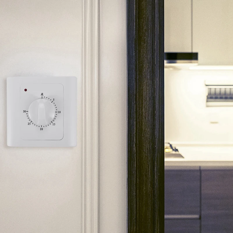 FULL-5X AC 220 В 10A 30 минут таймер обратного отсчета электрический цифровой таймер вилка управления таймер розетка стиль механический