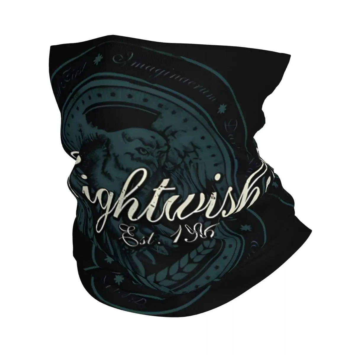 Fan N-Nightwish Bandana Neck Gaiter Printed Motor Motocross Face Scarf Cycling Face Mask Hiking Unisex Adult All Season