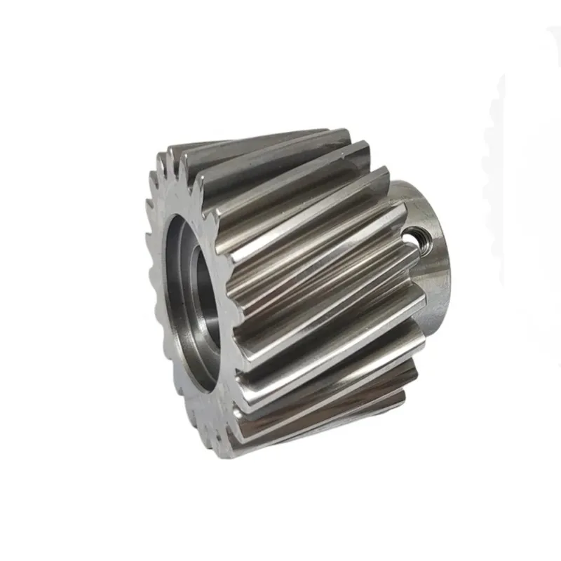 High Precision CNC Machining M2 Ground Teeth Helical Gear Transmission Gear