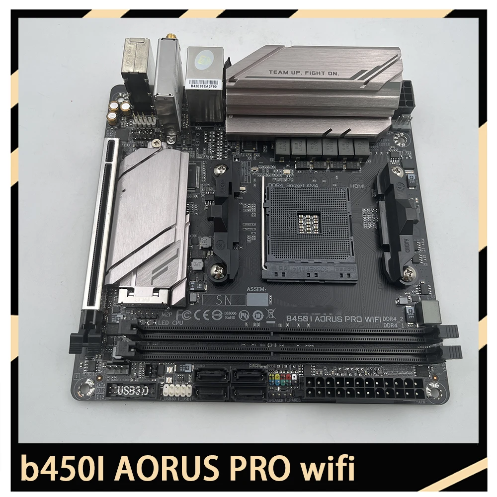 For Giga-byte Motherboard AM4 B450 MINI-ITX M.2 wifi DDR4 B450i AORUS PRO WIFI