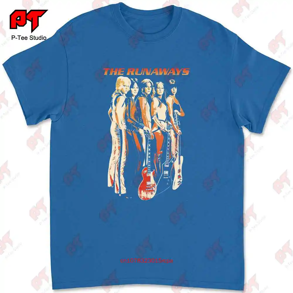 The Runaways All Female American Rock Band Queens Of Noise 1977 T-shirt JCTA image 3
