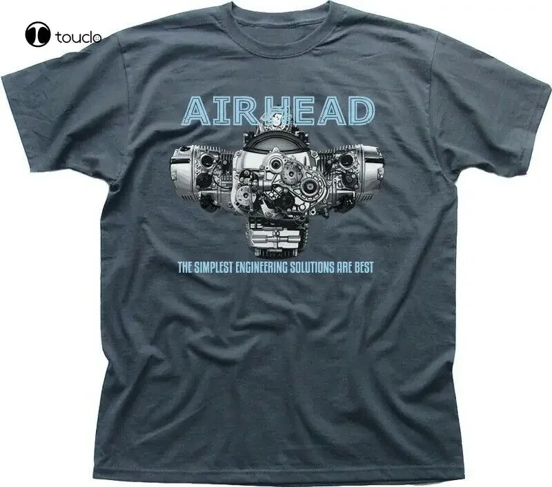 Airhead Boxer Twin R65 R75 R1200Gs Motorcycle R1200Rt Charcoal T-shirt