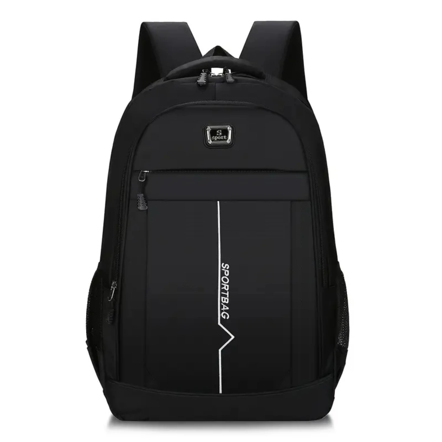 

Mens Casual Oxford Cloth Backpack,Black Fashion Backpack Mini lunch bag Fridge bag Lunch carry bag Lunch box Cooler backpack