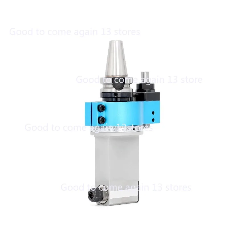 BT40-ER16 Extended Side Milling Head ER11 ER20 High Precision Horizontal Angle Head for CNC Machining Center