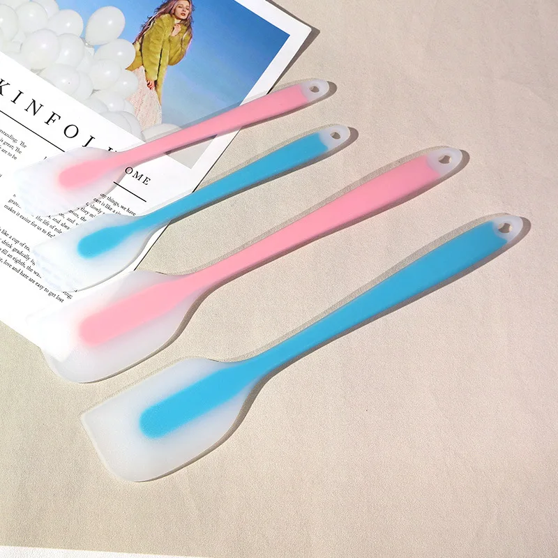 Best Translucent silicone spatula Utensil diy manual simulation brioche smoothing spatula kit