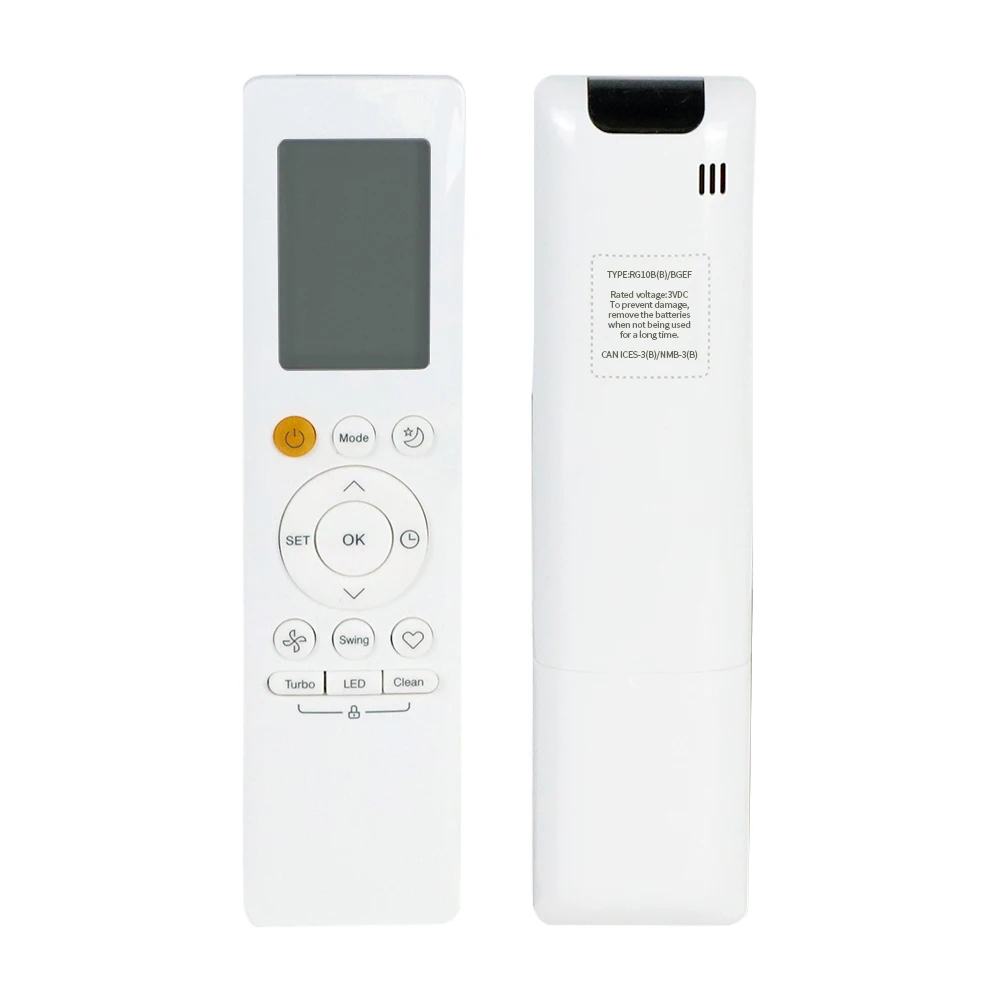 2025 novo 1pc ar condicionado controle remoto rg10b (b)/bgef para midea ac a/c controle remoto rg10b (b2)/bgef rg10b1 (b)/bgef