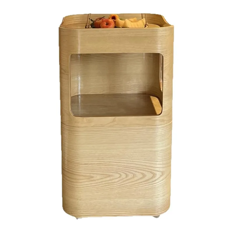 

Умная и стильная тележка из массива дерева для салонов красоты, СПА-клубов, демонстрационная стойка для дома, гостиниц и отелей