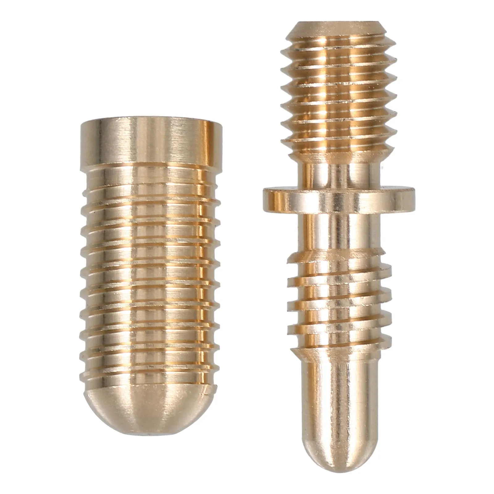 

1 set Cue Stick Extension Rod Brass Connector 1 Set Cylindrical Tower Screws Pool Snooker Cues Accessory Enhanced Grip Stability
