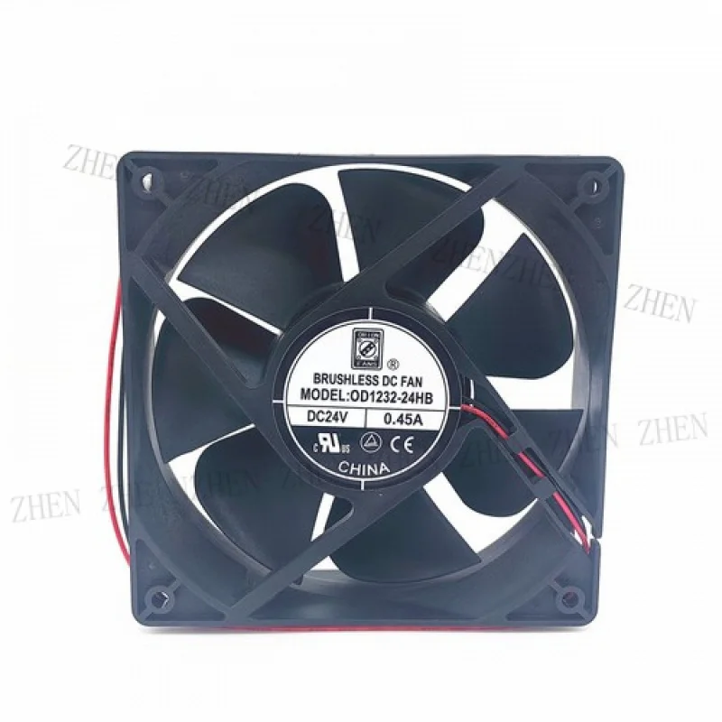 Y  1 Pc. New FOR  OD1232-24HB 12032 24V 0.45A High-end Equipment Cooling Fan