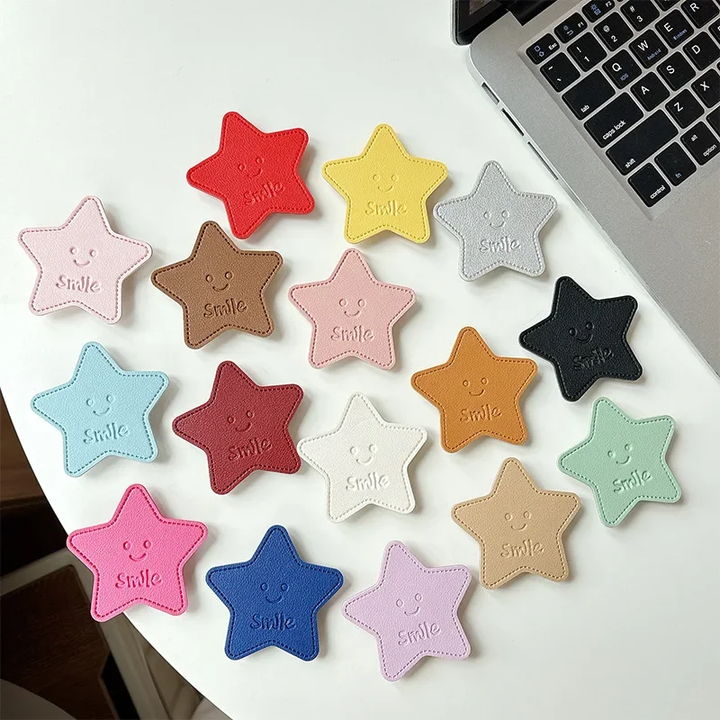 

Summer Plain Color Star Holder Universal Smart Tok Lazy Bracket For iPhone Samsung Foldable Griptok Stand Socket