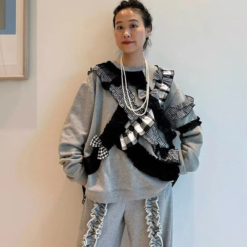 

Высококачественная 3D толстовка с капюшоном Sweet Knot Design, Новое поступление, японский Sle Koi Fi Heavy Du, женская хлопковая толстовка с капюшоном...