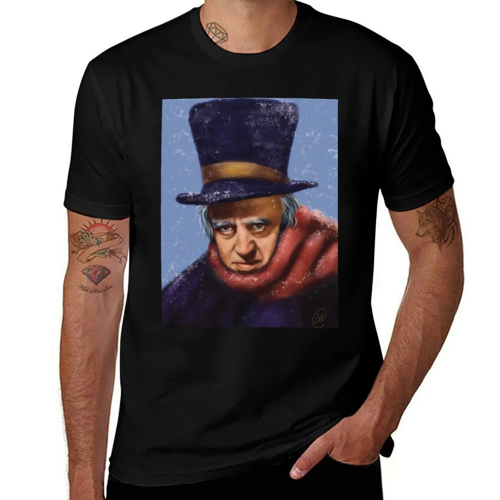

Scrooge A Christmas Carol T-Shirt essential t shirt t shirts for man cotton