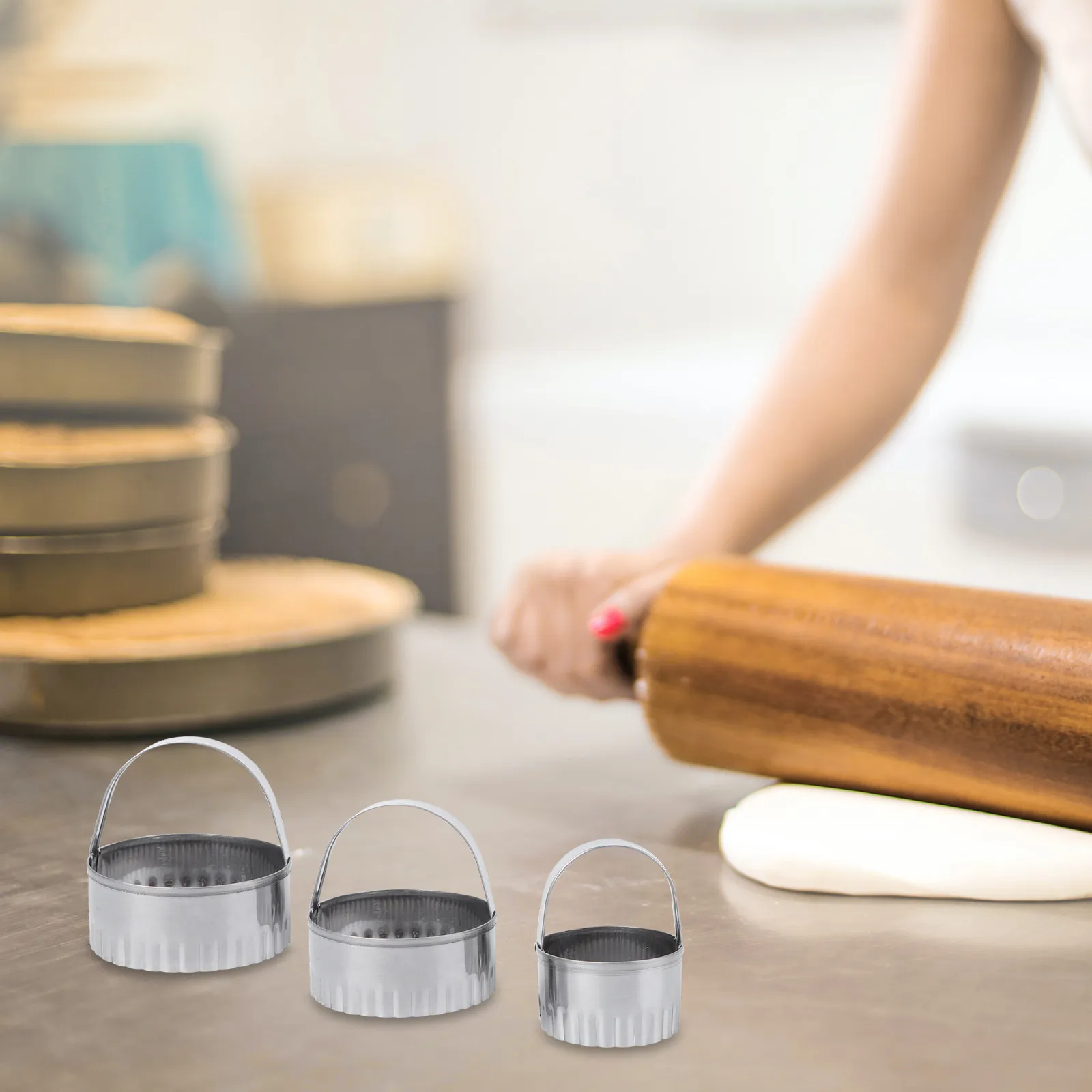 3Pcs Stainless Stee…