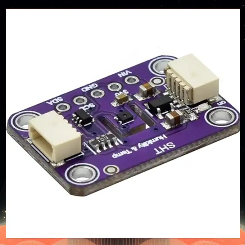 وحدة استشعار درجة الحرارة والرطوبة SHT45 لواجهة Qwiic-TCE