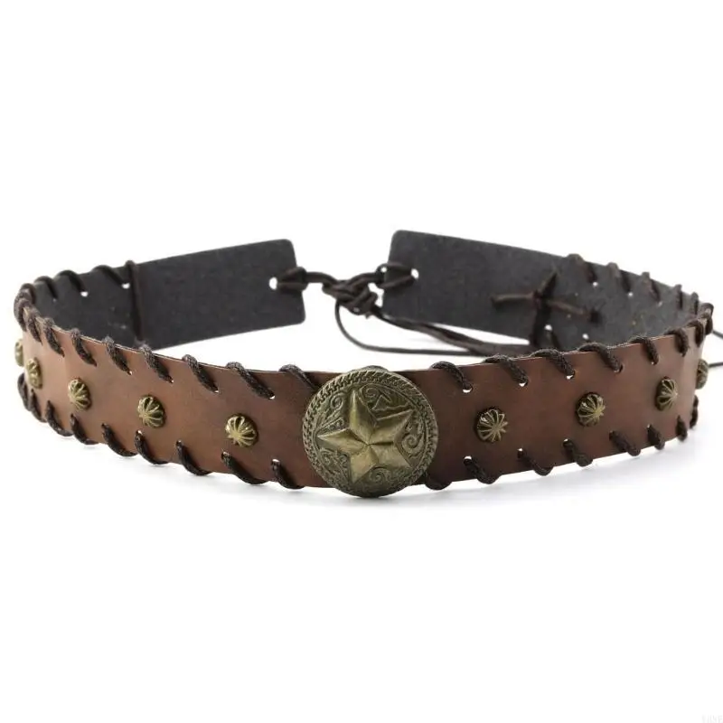 Y3ne Boheemse hoedband voor heren dames cowboy hoed riemband vervangende hoedband voor panama hoed klassieke Mexicanen hoedband