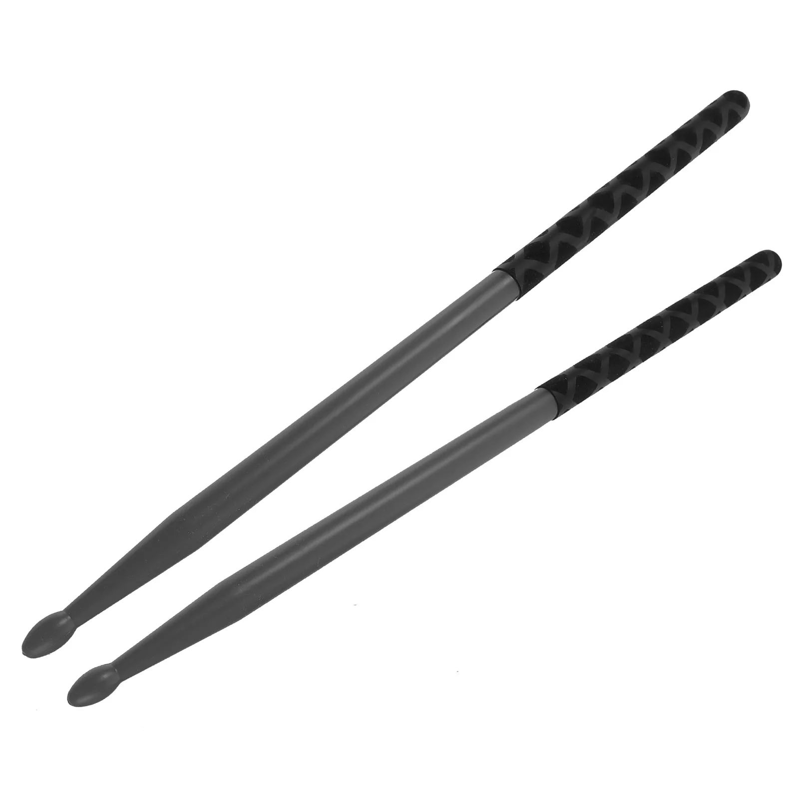 

3 Pairs Drumsticks Anti-slip Percussion for Beginner Non-slip Cover Black Nylon Tip