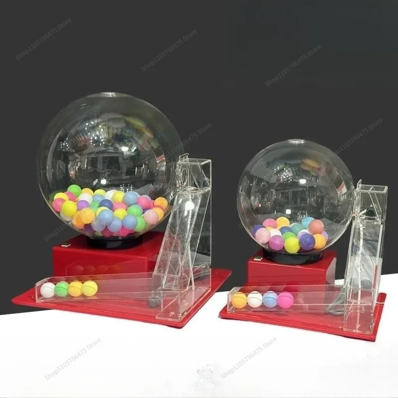 For Automatic Turntable Raffle Machine, Desktop Lottery Draw Device, 60/100 Balls, Prize Event Drawing Equipment