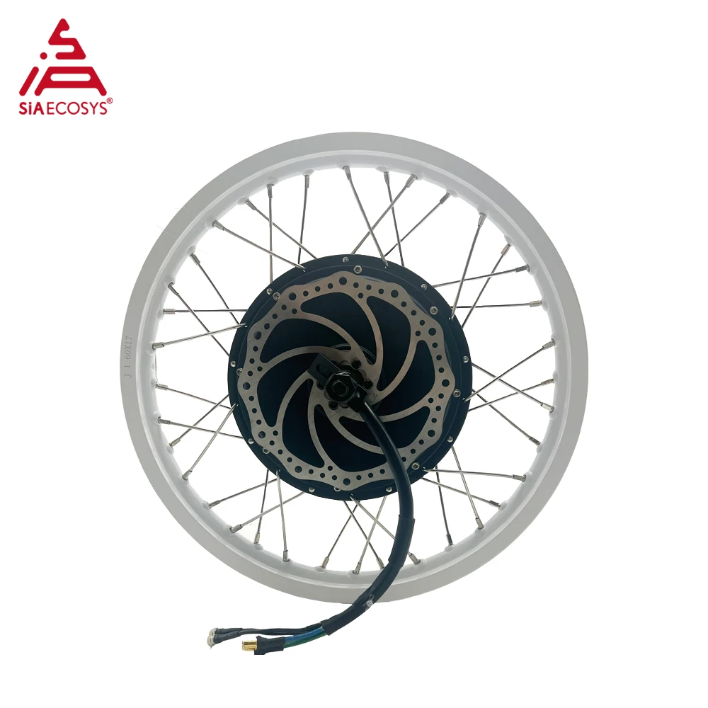 Sales Clearance！17x1.6inch 1500W V3 Quick Disassembly QS205 Hub Motor BLDC Motor with Kelly Controller KLS6018S Controller