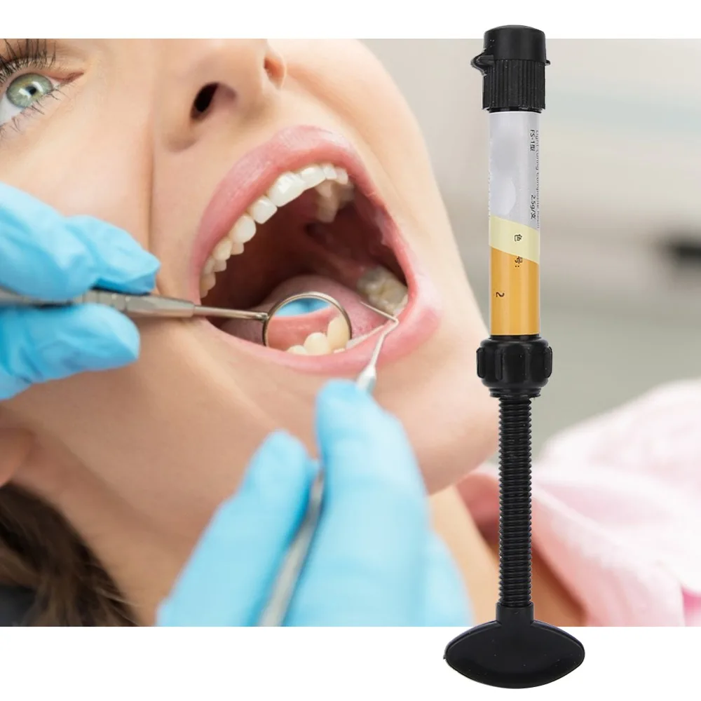 Nanometer Solid Light Curing Composite Resin Syringe Delivery Etch Gel Universal Composite Resin Flowing A1 A2 A3