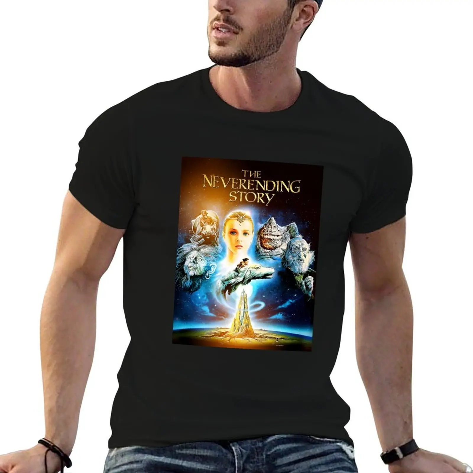 

Neverending Story T-Shirt man t shirt heavy cotton t shirts for man pack white T-Shirt