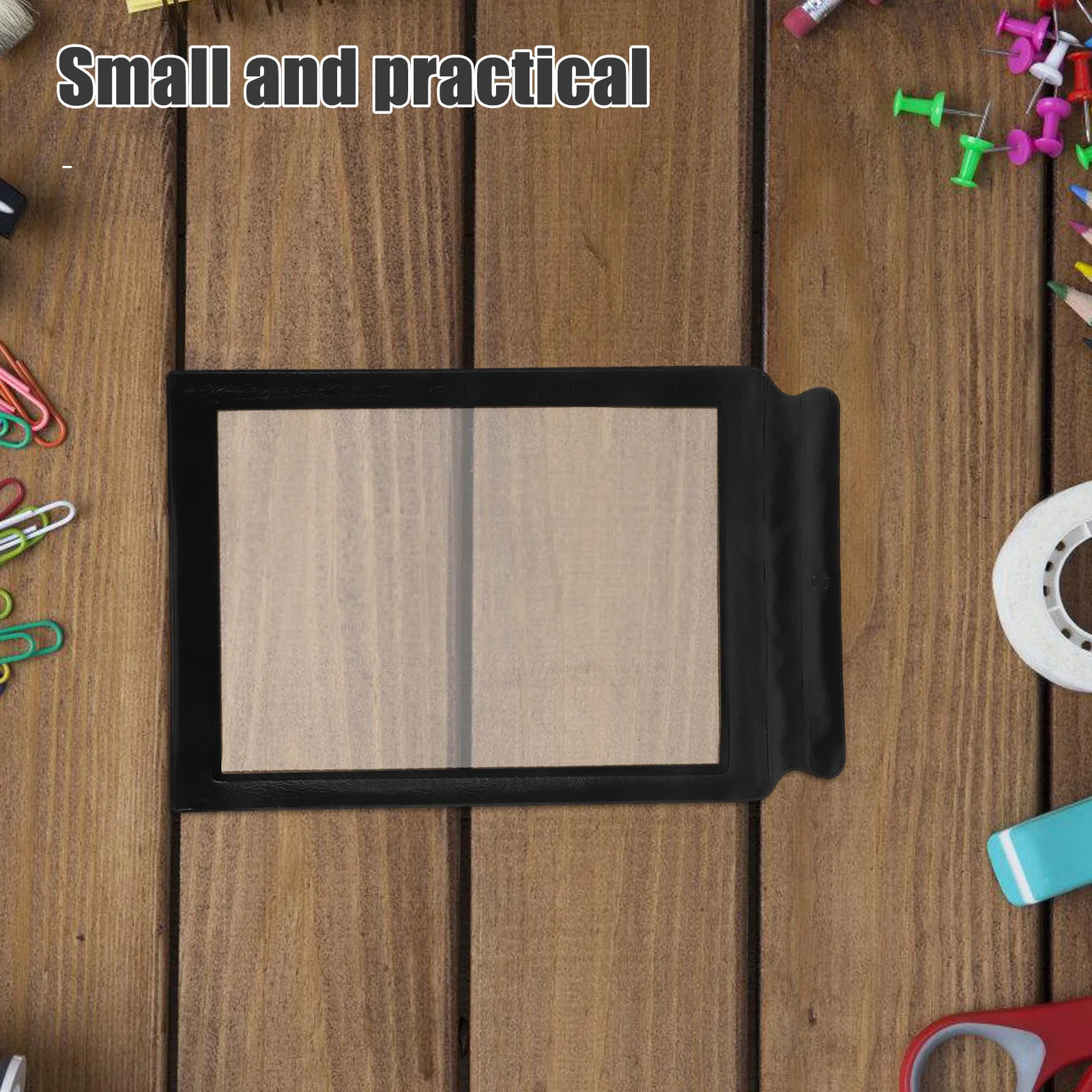 

Handheld Magnifier for Seniors Lightweight Ultrathin PVC Full Page Magnifying Lens Portable Reading Magnifier for Books