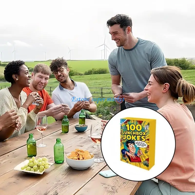 090B 100 قطعة بطاقة الفكاهة بطاقة دعائم النكتة العملية للحظة الترابط اليومية للضحك #5