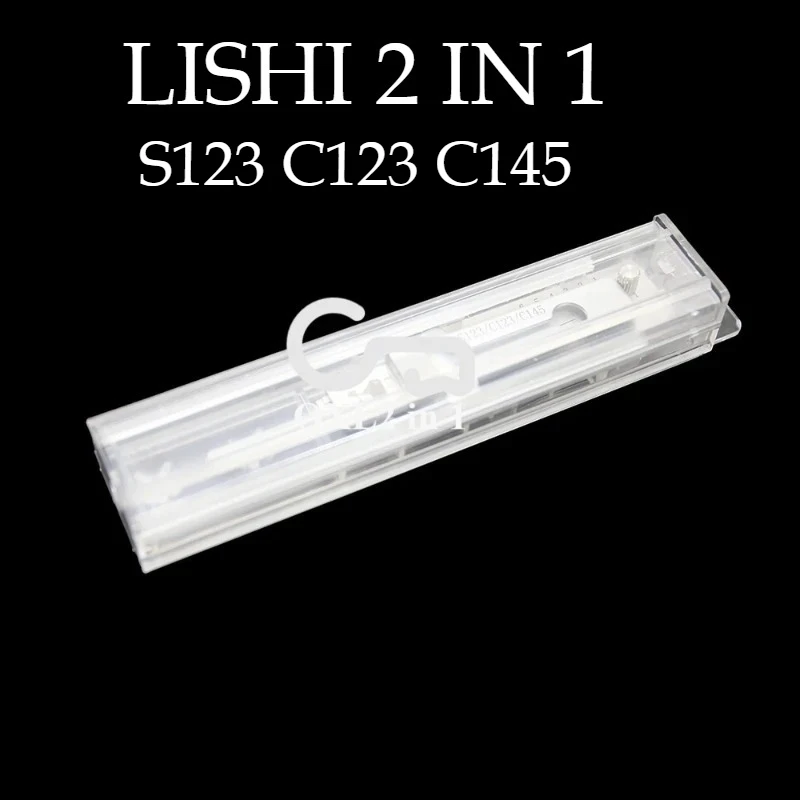 

Repair Tools Residential Smith C123/S123/C145 Lishi 2-in-1 Pick Opener&Decoder Tools Smith Supplies Key Decoder Full Set Ganzua