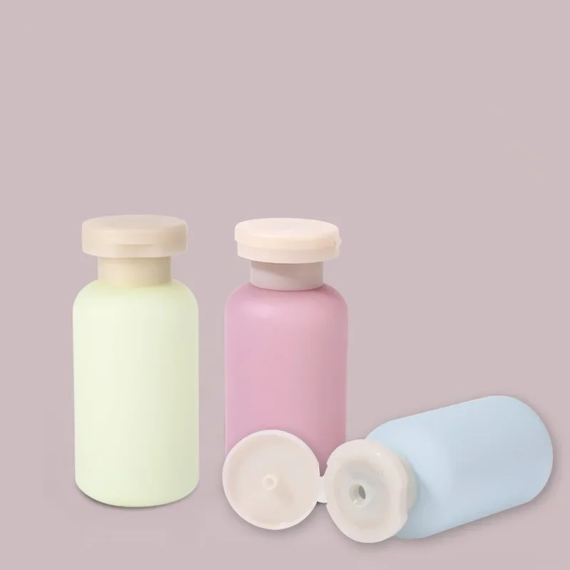 

100ML Silicone Travel Bottles Portable BPA Free Leak Proof Squeezable Large Size Containers Travel Essentials Sets Accessories