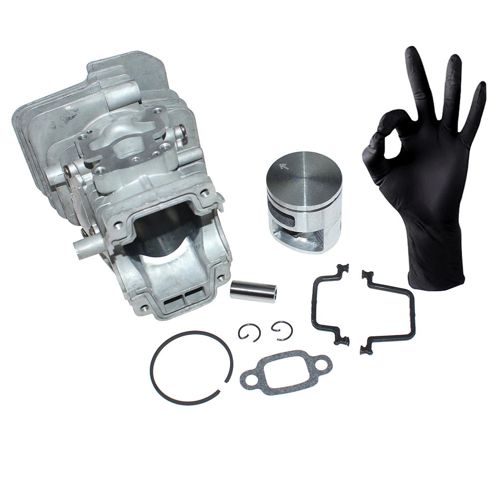 Kit de pistão do cilindro para Husqvarna, Husqvarna 135 135E 140 140E 435 435E 435 II 440 440E 440 II Jonsered CS2240 CS2240S 504735101, 41mm