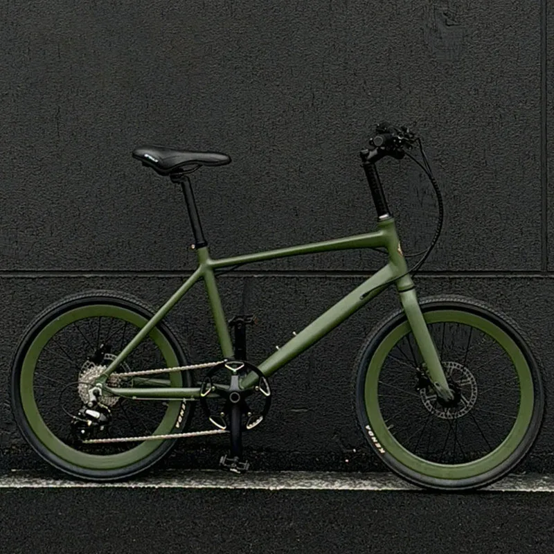 Urban Mini Velo Bicycle 6061-T6 Aluminum Frame 8 Speed Hydraulic Disc Brake Small Wheel Commuter Bicycle Multiple Color