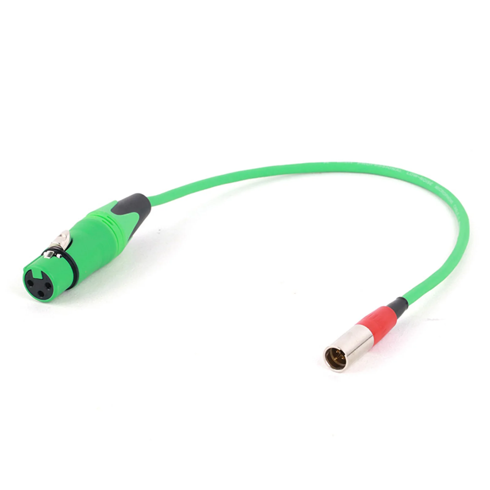 0.3M-15M 3PIN XLR Colored Baking Paint Male/Female Connector to Mini XLR 3Pin Male/Female Cable for Blackmagic Pocket Cinema 4k