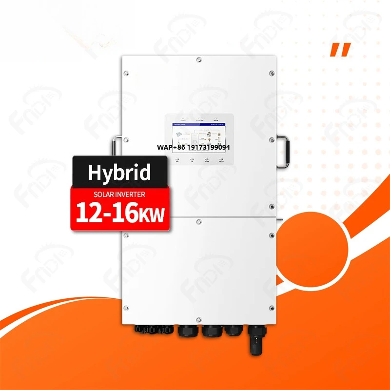 Solis Reliable 8kW-16kW Hybrid Inverter, Cost-Effective Solar Solution for 220V/380V Systems