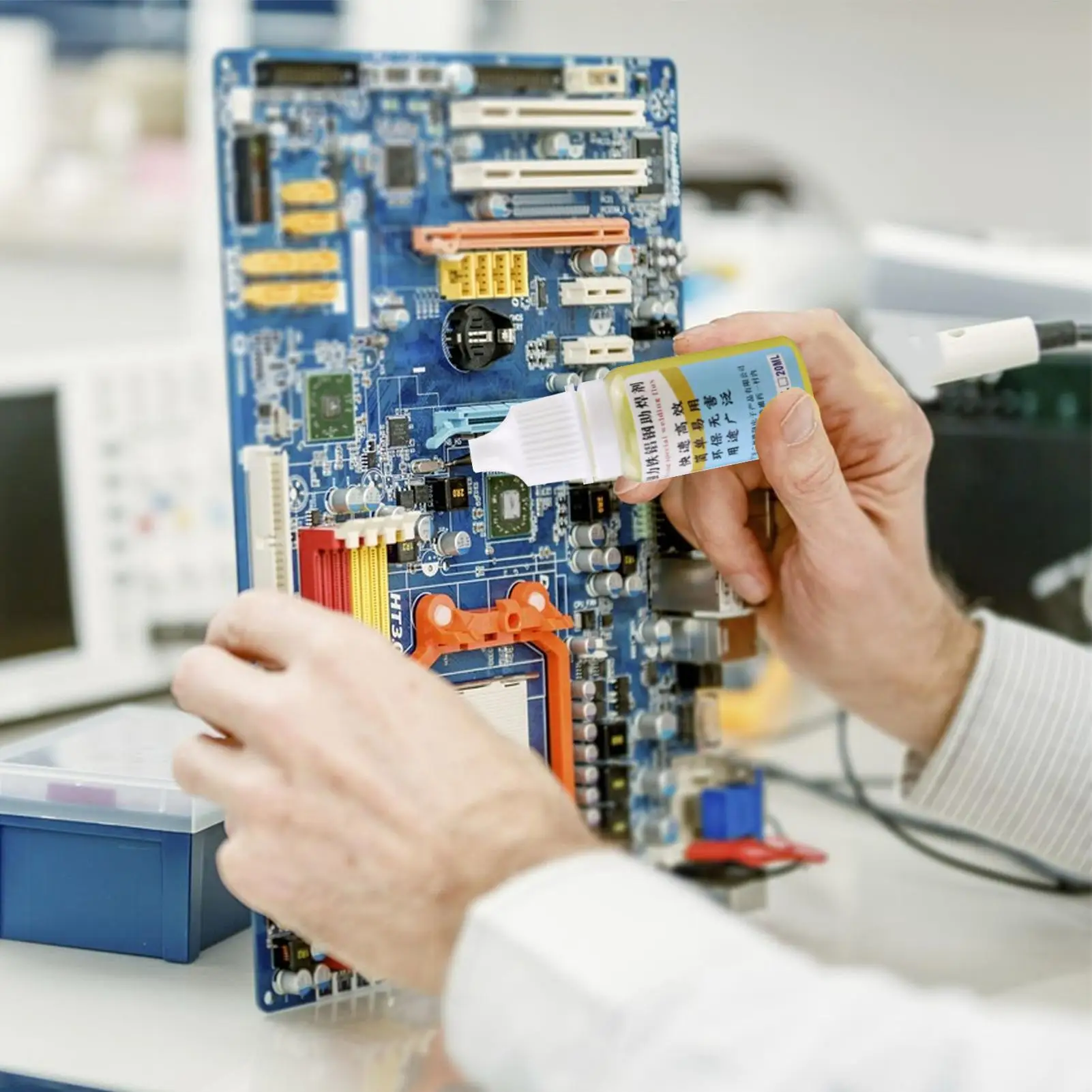 10ml Rvs Lasflux Multifunctionele Geen Water Reinigingsvloeistof Soldeerflux Ijzer/Nikkel Klein Stuk Rework Tool